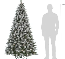 Black Box kunstkerstboom Pittsfield besneeuwd D 102 H 185 cm