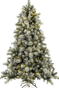 Black Box kunstkerstboom Vancouver besneeuwd met 550 lampjes warm wit D 155 H 240 cm