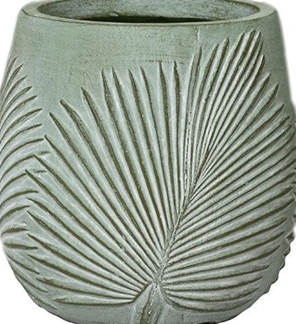 Bloempot Axel groen D 32,5 H 32 cm