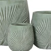 Bloempot Axel groen D 43,5 H 43 cm