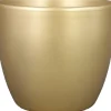 Bloempot Boule goud D 7,5 H 6 cm