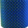 Bloempot 3D Nairobi blauw / groen D 17 H 15 cm