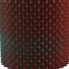 Bloempot 3D Nairobi paars / groen / koper D 17 H 15 cm