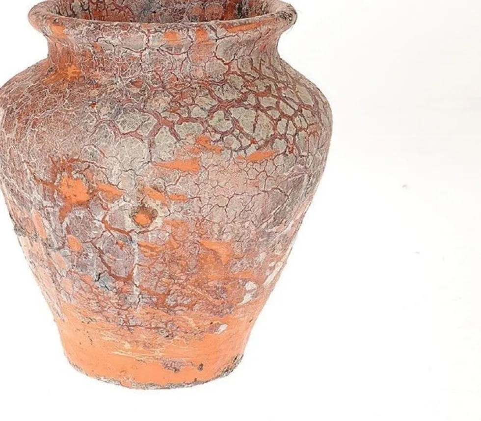 bloempot Hars terracotta D 30 H 33 cm