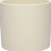 Bloempot Maceo crème D 13,5 H 12,3 cm