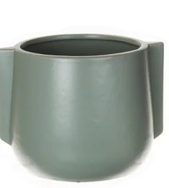 Bloempot Modern groen D 10,5 H 13 cm