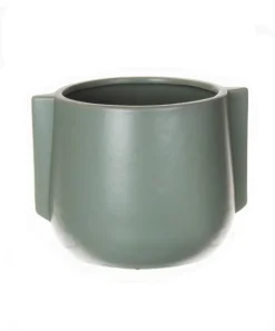 Bloempot Modern groen D 10,5 H 9 cm