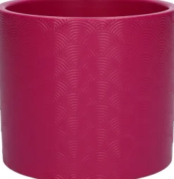 Bloempot Napoli paars D 14 H 12,5 cm