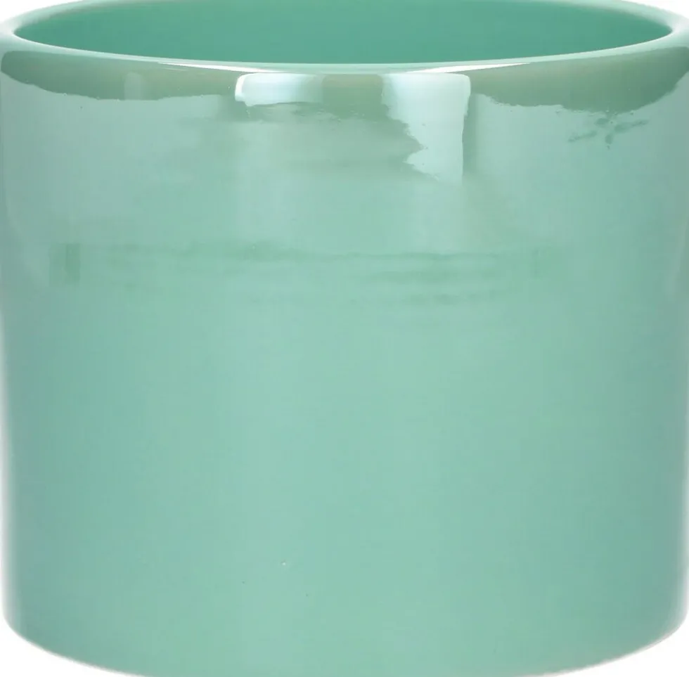 Bloempot Parel groen D 11,5 H 10 cm