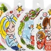 Blond Amsterdam kersthanger set Christmas 6-delig