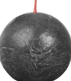 Bolsius bolkaars Rustiek Shine antraciet 25 uur D 7,6 H 7,1 cm