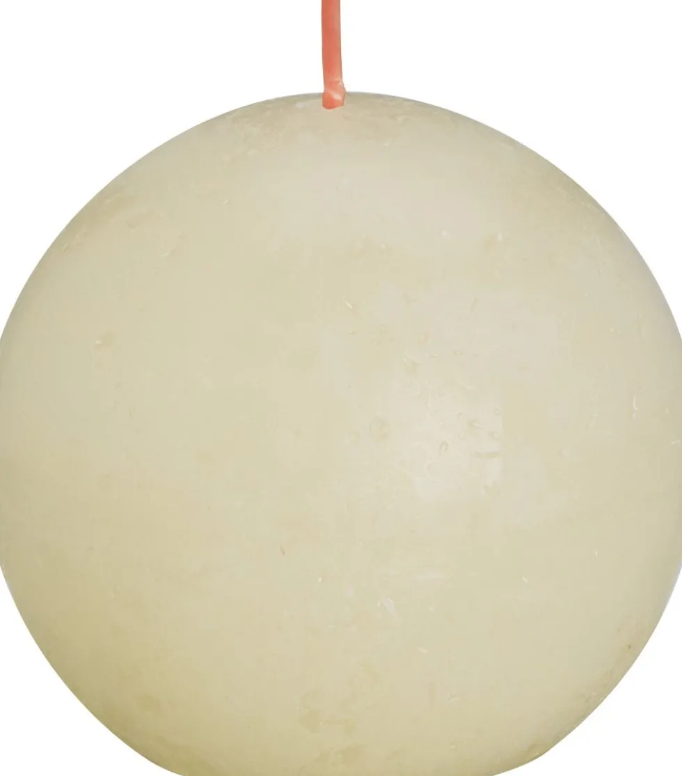 Bolsius bolkaars Rustiek Shine crème 25 uur D 7,6 H 7,1 cm