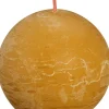 Bolsius bolkaars Rustiek Shine geel 25 uur D 7,6 H 7,1 cm