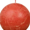 Bolsius bolkaars Rustiek Shine oranje 25 uur D 7,6 H 7,1 cm
