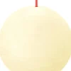 Bolsius bolkaars Rustiek Shine licht geel 25 uur D 7,6 H 7,1 cm