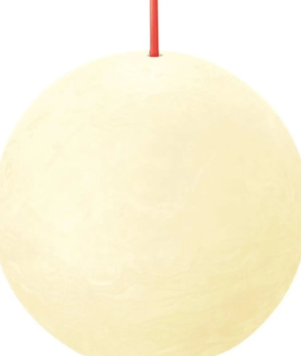 Bolsius bolkaars Rustiek Shine licht geel 25 uur D 7,6 H 7,1 cm