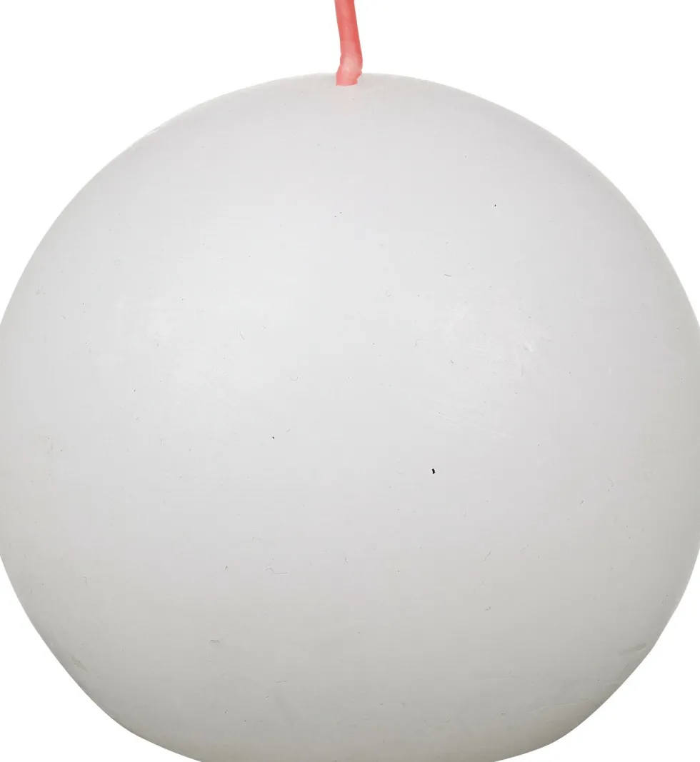 Bolsius bolkaars Rustiek Shine wit 25 uur D 7,6 H 7,1 cm