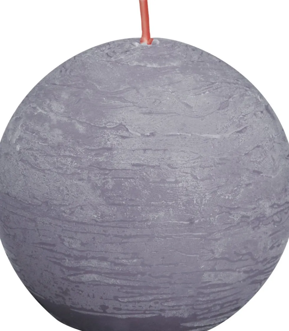 Bolsius bolkaars Rustiek Shine paars 25 uur D 7,6 H 7,1 cm
