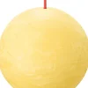 Bolsius bolkaars Rustiek Shine geel 25 uur D 7,6 H 7,1 cm