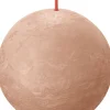 Bolsius bolkaars Rustiek Shine beige 25 uur D 7,6 H 7,1 cm