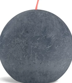 Bolsius bolkaars Shine blauw / grijs 25 uur D 7,6 x H 7,1 cm
