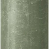 Bolsius dinerkaars Shine groen 200 uur D 10 H 30 cm