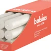 Bolsius dinerkaars Shine wit / grijs 13 uur D 2,3 x H 27 cm