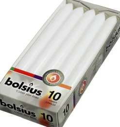 Bolsius dinerkaars wit D 2 H 23 cm