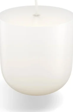 Bolsius geurkaars CleanLight navulling Cypress & Amber wit 24 uur D 5,5 H 11,6 cm 2 stuks
