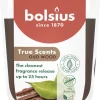 Bolsius geurkaars True Scents Oud Wood bruin 25 uur D 7,3 H 8,1 cm