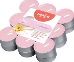 Bolsius geurkaars True Scents Magnolia roze 4 uur 18 stuks