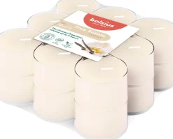 Bolsius geurkaars True Scents Vanille crème 6 uur D 3,5 H 1,8 cm 18 stuks