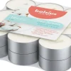 Bolsius geurkaars True Scents Fresh Cotton wit 4 uur 18 stuks