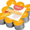 Bolsius geurkaars True Scents Mango geel 4 uur 18 stuks