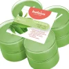 Bolsius geurkaars True Scents Green Tea groen 8 uur 8 stuks