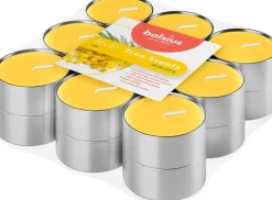 Bolsius geurkaars True Scents Mimosa geel 4 uur D 3,5 H 1,8 cm 18 stuks