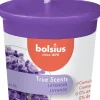 Bolsius geurkaars True Scents Lavendel paars 15 uur D 4,5 H 5,3 cm