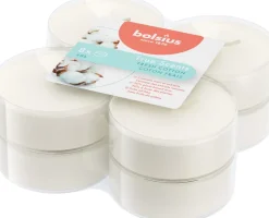 Bolsius geurkaars True Scents wit 8 uur D 11,5 x H 4,6 cm 8 stuks