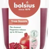 Bolsius geurkaars True Scents Pomgranate rood 45 uur D 8,4 H 5,2 cm