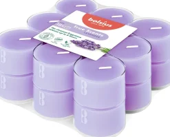Bolsius geurkaars True Scents Lavender paars 6 uur D 3,5 H 1,8 cm 18 stuks