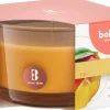 Bolsius geurkaars True Scents Mango geel 13 uur D 8,4 H 5,2 cm