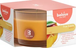 Bolsius geurkaars True Scents Mango geel 13 uur D 8,4 H 5,2 cm