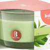 Bolsius geurkaars True Scents Green Tea groen 13 uur D 8,4 H 5,2 cm