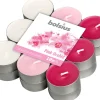 Bolsius geurtheelicht Orchid roze 4 uur 18 stuks