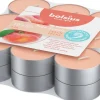 Bolsius geurtheelicht True Scents fruitig oranje 4 uur D 3,8 H 1,8 cm 18 stuks