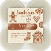 Bolsius geurwaxinelicht True Scents Cookie Fever wit 8 uur D 6 H 2 cm 8 stuks