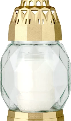 Bolsius herdenkingslicht goud 40 uur D 11 H 18,5 cm