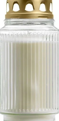 Bolsius herdenkingslicht wit 100 uur D 9 H 17,3 cm