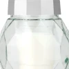 Bolsius herdenkingslicht zilver / transparant 24 uur D 11 H 18,5 cm