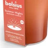 Bolsius kaars in glas Summer Nights terracotta 40 uur D 10 H 10 cm